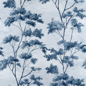 Thibaut Fabric Dalton Blue and White AF16170