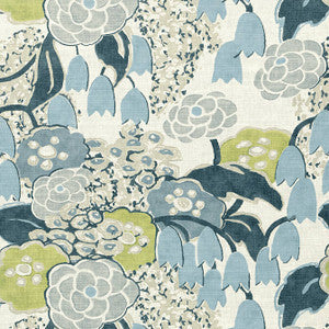 Anna French Fabric Laura Citrus and Blue AF23104