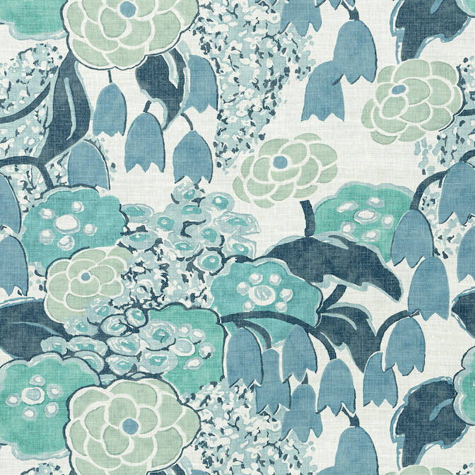 Laura Blue AF23105 by Anna French Fabric Anna French Fabric Laura Blue AF23105Fabric Willow Tree Fabric Book 60% Linen, 30% Cot, 10% Nylon SCOTLAND </p><p>Repeat: V: 24.5 54 - Fabric Carolina -