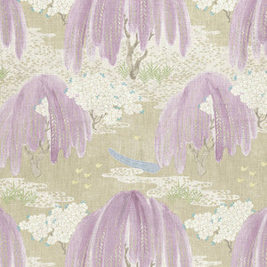 Anna French Fabric Willow Tree Lavender AF23107