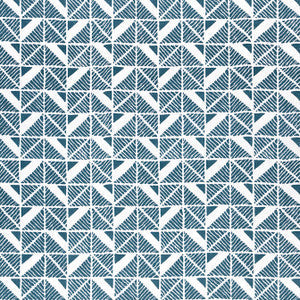 Anna French Fabric Bloomsbury Square Blue AF23118