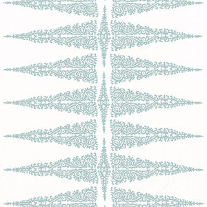 Anna French Fabric Ellery Stripe Robin's Egg on White AF24544