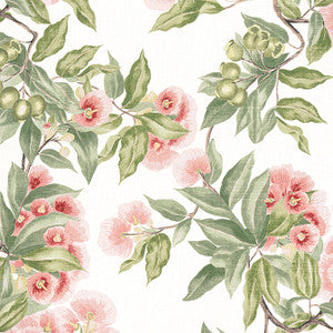 Anna French Fabric Camellia Garden Coral AF24550
