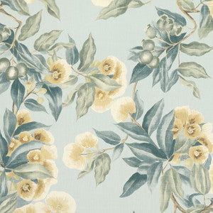Anna French Fabric Camellia Garden Soft Gold AF24552