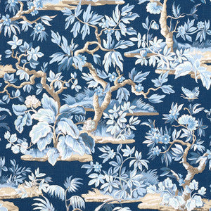 Anna French Fabric Elwood Navy AF24563