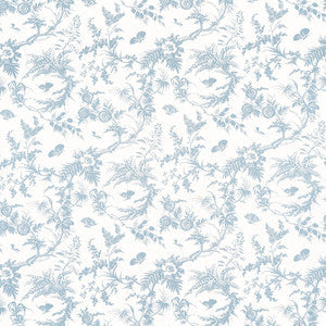 Anna French Fabric Newlands Toile Soft Blue AF57834