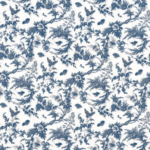 Anna French Fabric Newlands Toile Blue AF57837