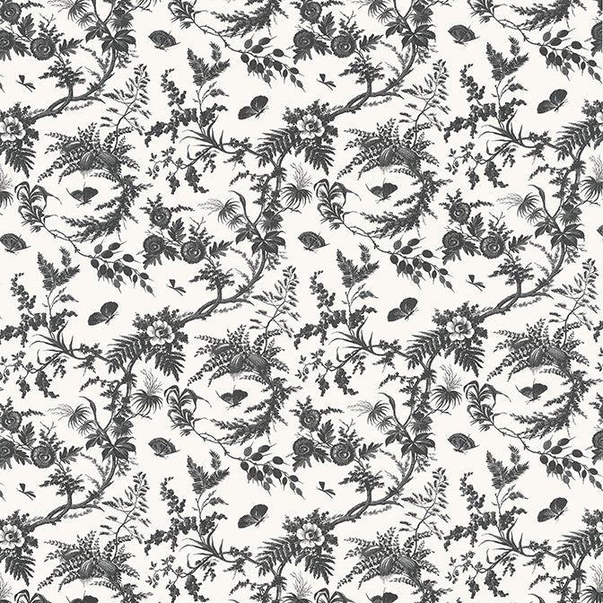 Newlands Toile Black AF57838 by Anna French Fabric Anna French Fabric Newlands Toile Black AF57838Fabric Bristol Fabric Book 100% Cotton UNITED KINGDOM </p><p>Repeat: V: 35.5 54 - Fabric Carolina -