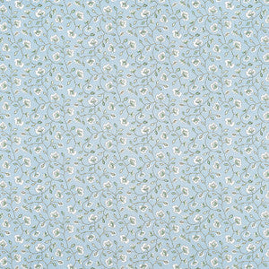 Anna French Fabric Chelsea Soft Blue and Green AF57839