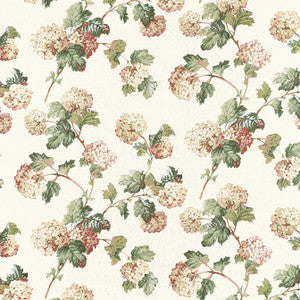 Anna French Fabric Sussex Hydrangea Soft Gold AF57848