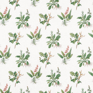 Anna French Fabric Woodland Green and Blush AF57852