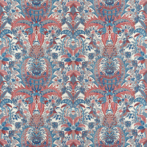 Anna French Fabric Narbeth Red and Blue AF57861