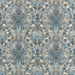 Anna French Fabric Narbeth Slate and Grey AF57862