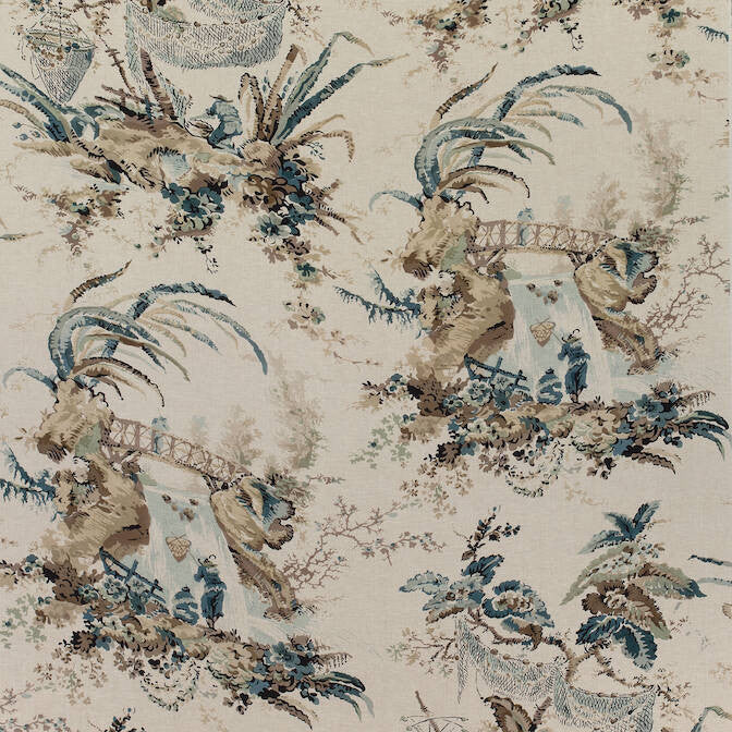 Moorea Mineral AF72984 by Anna French Fabric Anna French Fabric Moorea Mineral AF72984Fabric Manor 100% Linen UNITED KINGDOM </p><p>Repeat: V: 71 54 - Fabric Carolina -