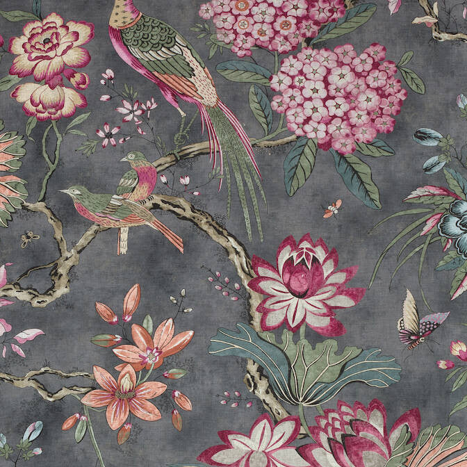 Villeneuve Charcoal AF72993 by Anna French Fabric Anna French Fabric Villeneuve Charcoal AF72993Fabric Manor 100% Linen UNITED KINGDOM </p><p>Repeat: V: 38 54 - Fabric Carolina -