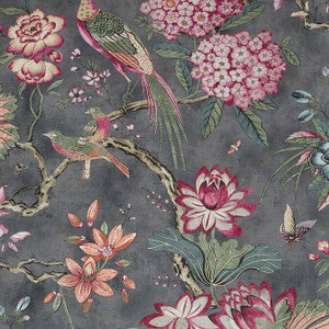 Anna French Fabric Villeneuve Charcoal AF72993