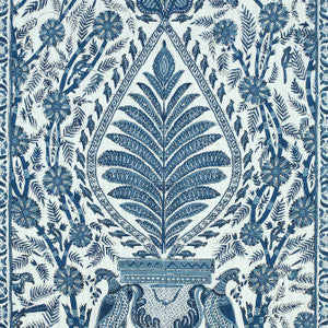 Anna French Fabric Palampore Blue and White AF78725