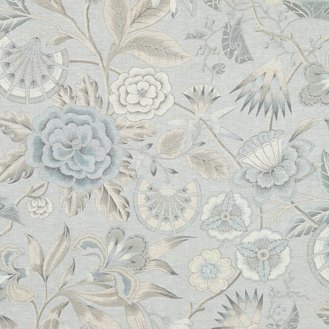Cleo Spa Blue AF9619 by Anna French Fabric Anna French Fabric Cleo Spa Blue AF9619Fabric Savoy Fabric Book 100% Linen UNITED KINGDOM </p><p>Repeat: V: 32 54 - Fabric Carolina -
