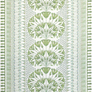 Anna French Fabric Cairo Green and White AF9623