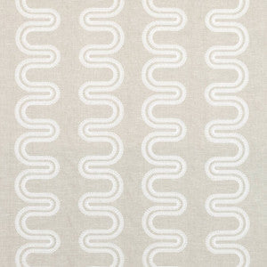 Anna French Fabric Herriot Way Embroidery White on Flax AF9639