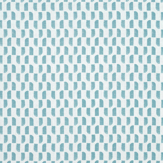 Akio Robin's Egg AF9819 by Anna French Fabric Anna French Fabric Akio Robin's Egg AF9819Fabric Nara Fabric 100% Linen INDIA </p><p>Repeat: V: 8.5 54 - Fabric Carolina -