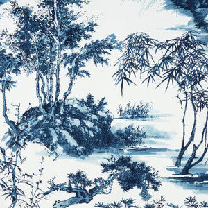 Anna French Fabric Kyoto Navy AF9826