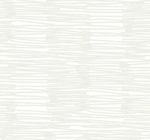York Wallcoverings Wallpaper Water Reed Thatch Ivory & Glint