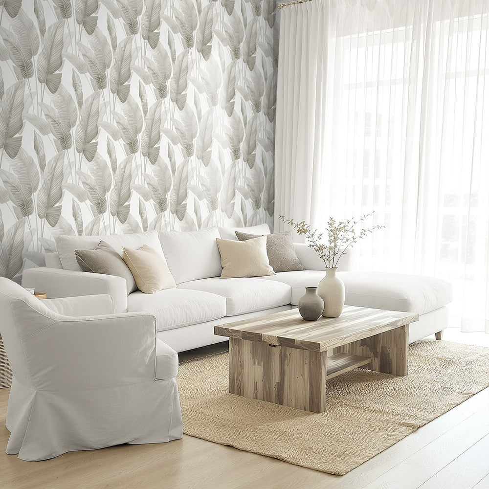 Mantra Gloss White AG60008 by Seabrook Designs Designer Wallpaper