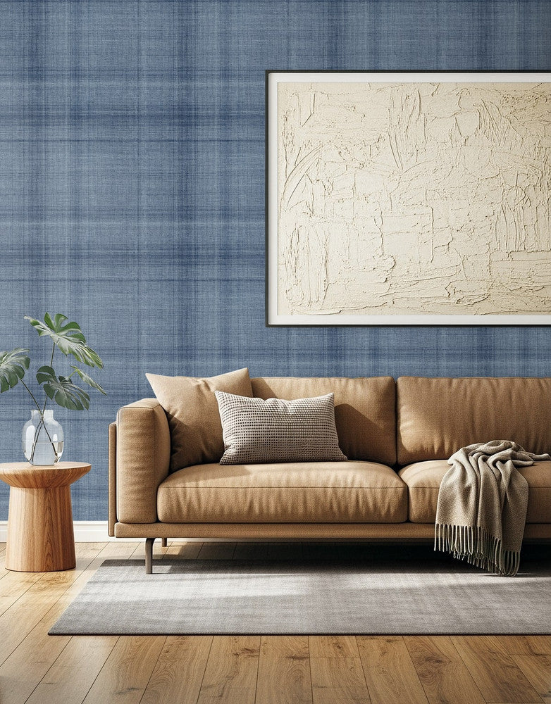 Oasis Ocean Blue AG60502 by Seabrook Designs Designer Wallpaper