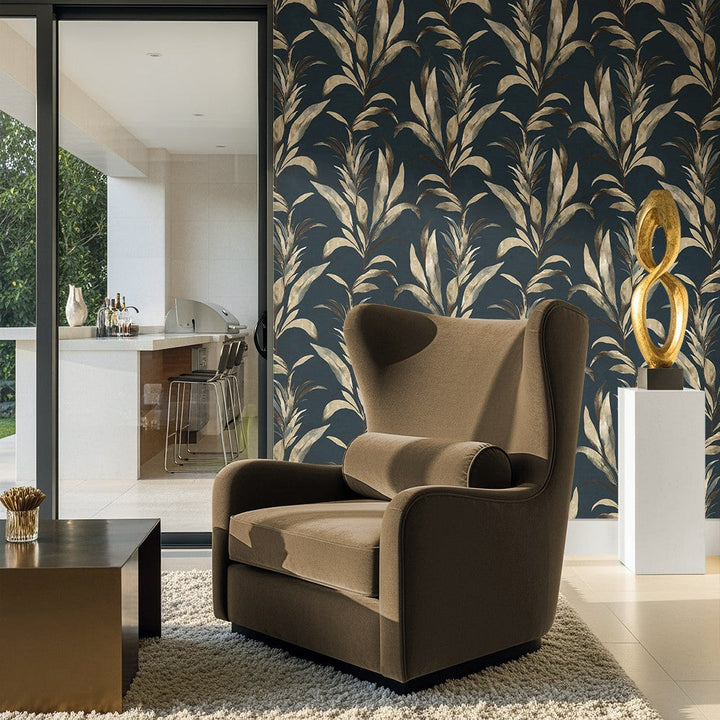 Padma Stormy Sky AG60702 by Seabrook Designs Designer Wallpaper