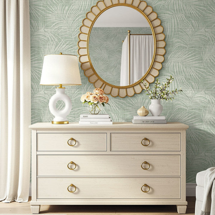 Jiva Dune Grass AG60904 by Seabrook Designs Designer Wallpaper