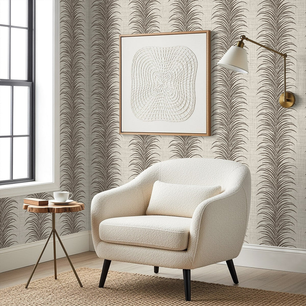 Aruna Coffee AG61106 by Seabrook Designs Designer Wallpaper