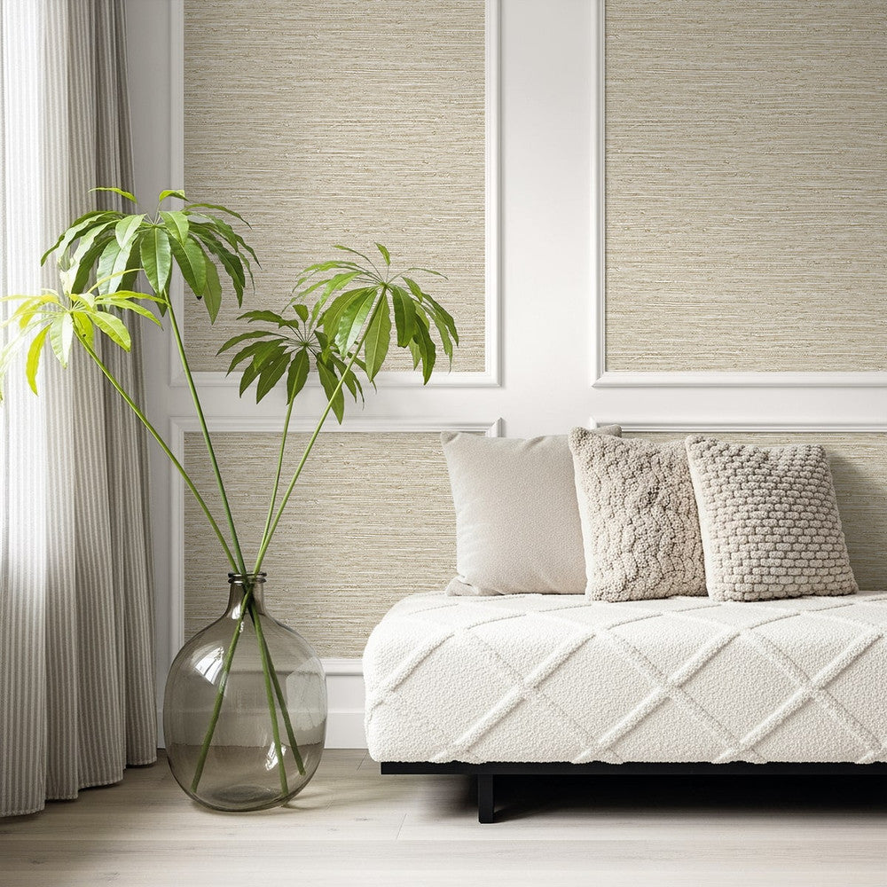 Darma Caramel AG61506 by Seabrook Designs Designer Wallpaper