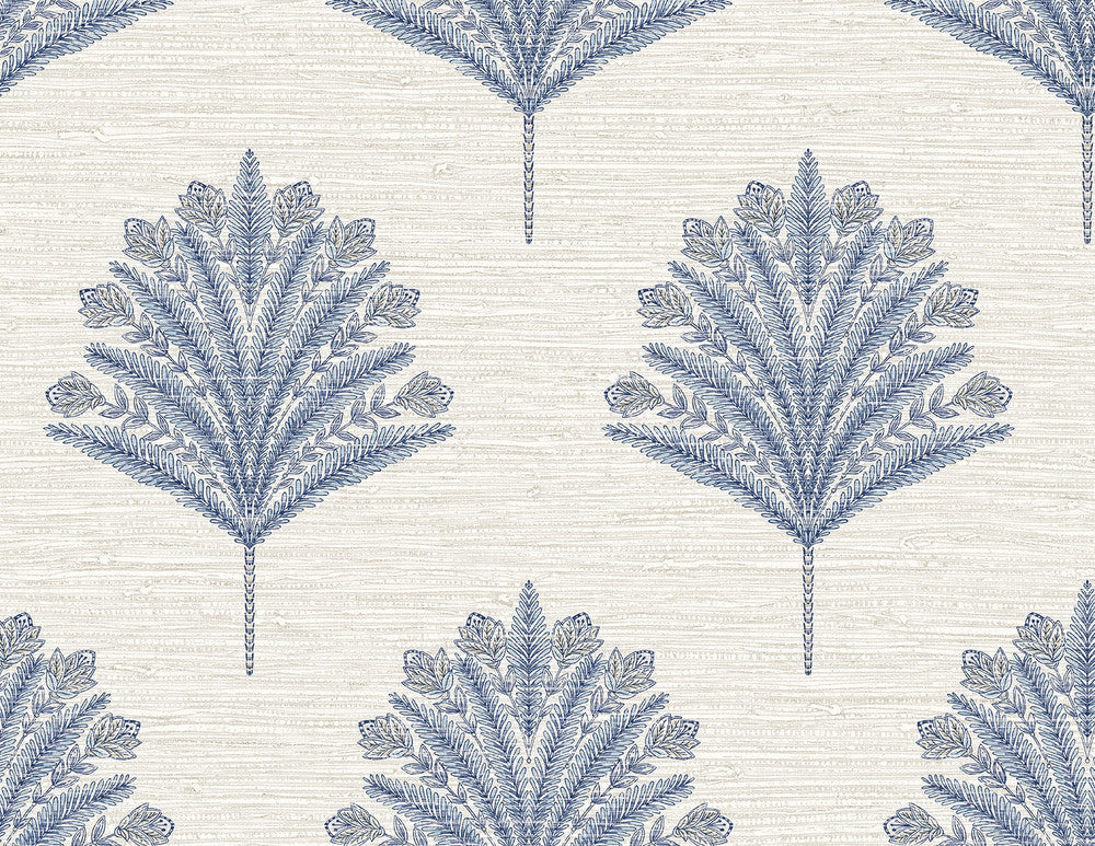 Harta Ocean Blue AG61902 by Seabrook Designs Designer Wallpaper