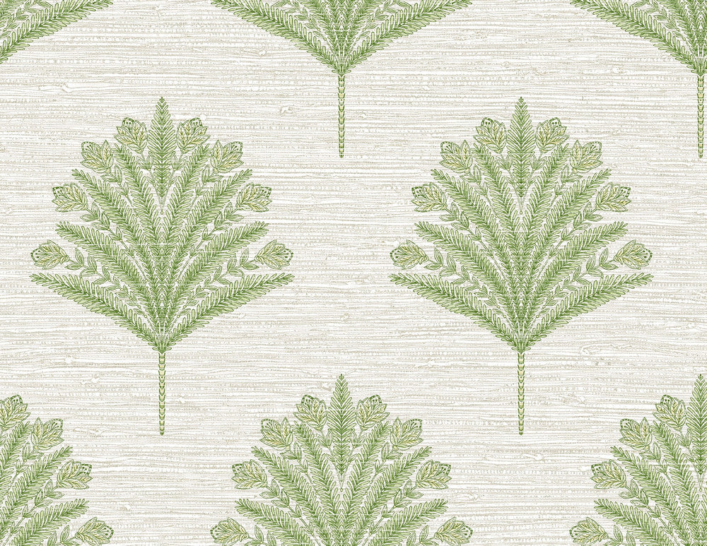 Harta Green Tea AG61904 by Seabrook Designs Designer Wallpaper