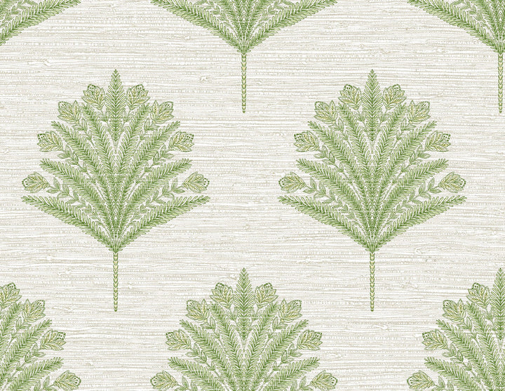 Harta Green Tea AG61904 by Seabrook Designs Designer Wallpaper