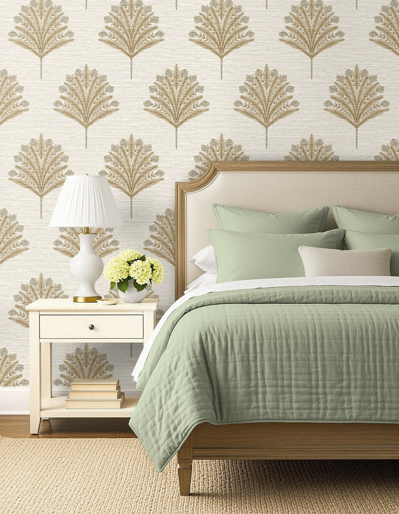 Harta Oyster AG61906 by Seabrook Designs Designer Wallpaper