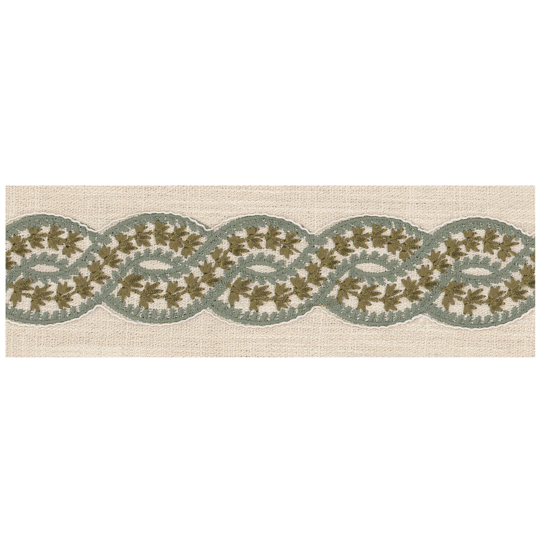 Agawam 2 Aloe by Stout Designer Trim Agawam 2 Aloe by Stout Trim UNCOMMON THREADS TRIM 75%COT 25%POL %PEMB India Horizontal: 2 and Vertical: 0 3 in - Fabric Carolina -