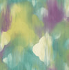 Pelican Prints Wallpaper Rainbow Clover Lime Green, Teal, & Purple AH40309