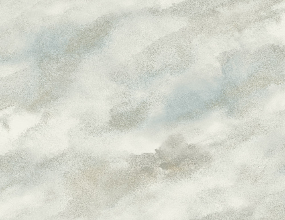 Cloudy Diagonal Faux Greige, Taupe, & Ivory AH41400 by Pelican Prints Designer Wallpaper