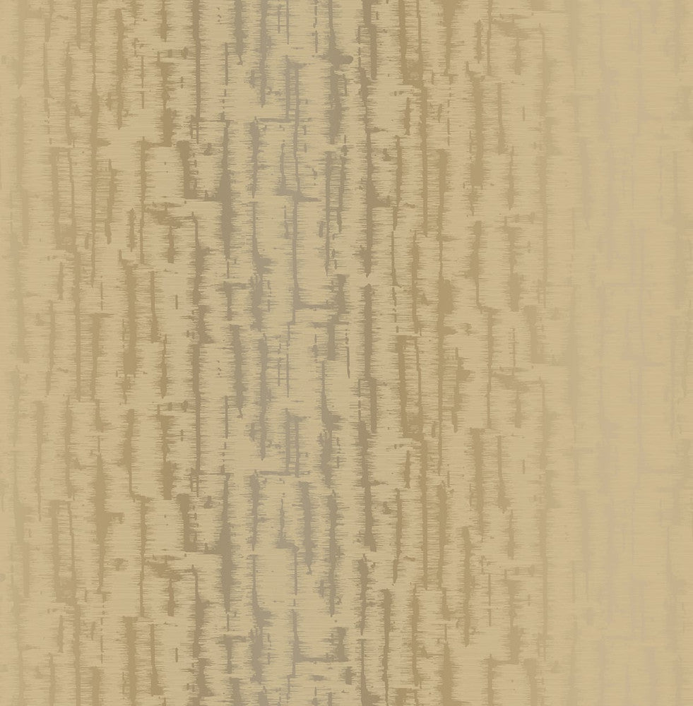 Koi Texture Metallic Gold and Taupe AI42505 by Seabrook Designs Designer Wallpaper