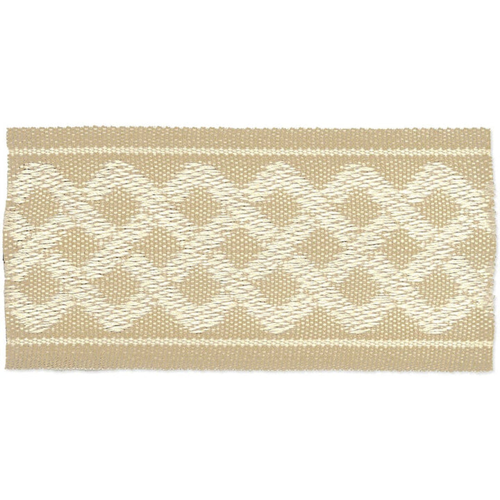 Aiden 4 Toast by Stout Designer Trim Harmony Trim 58% Polyester 42% Spun Viscose CHINA Horizontal: 0 and Vertical: 0 2 in - Swanky Fabrics -
