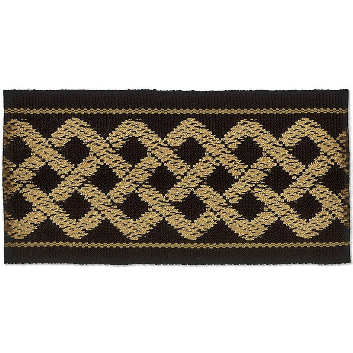 Aiden 6 Onyx by Stout Trim Stout Trim Aiden 6 OnyxTrim HARMONY TRIM CHINA </p><p>Repeat: H: 0.000, V: 0.000 2 in - Fabric Carolina -