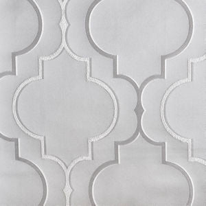 Albany Sterling by Norbar Designer Fabric SENSATION 93% POLYESTER 6% LUREX INDIA 10"V 9"H 54 - Swanky Fabrics -