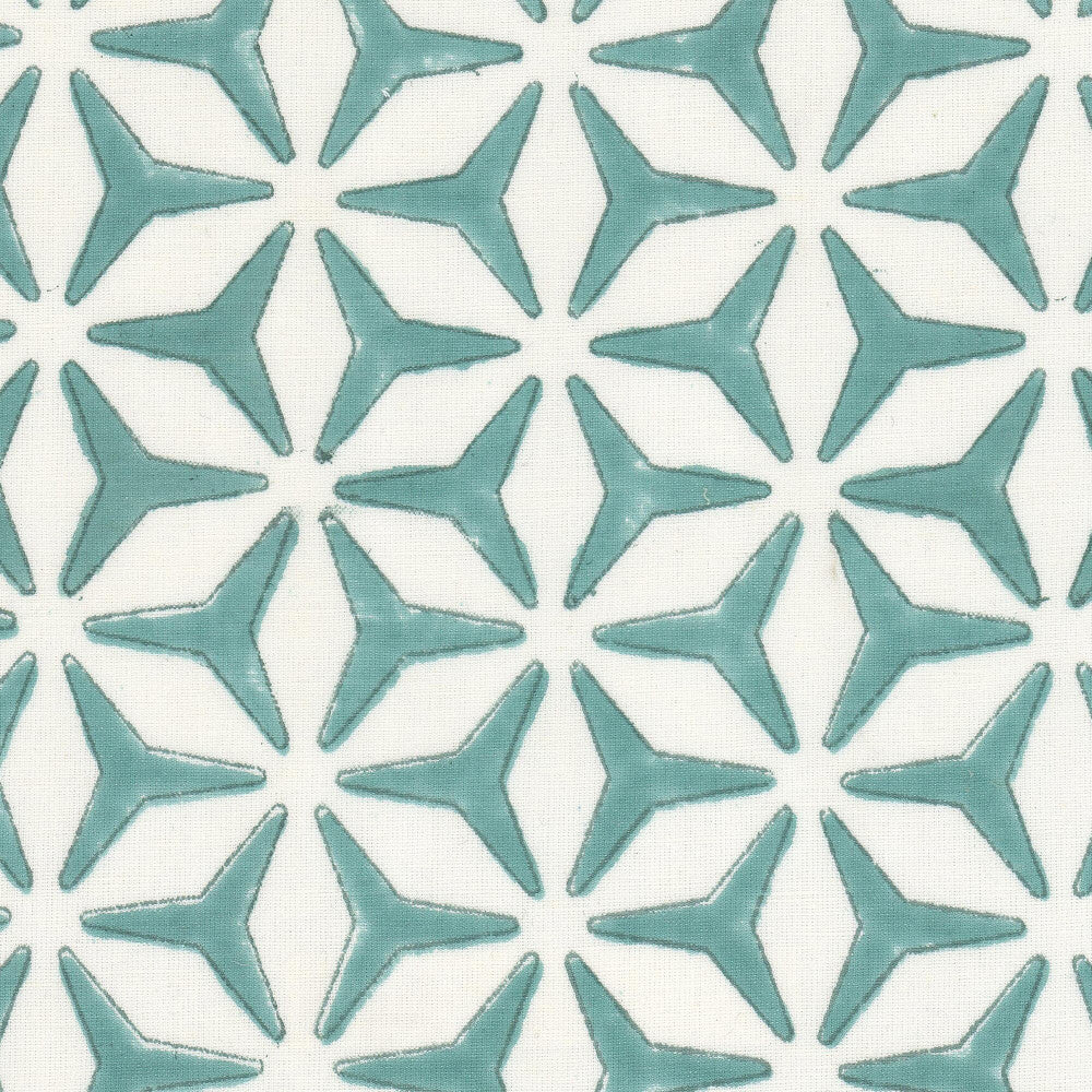 Alden 5 Lagoon by Aoc Designer Fabric THE ART OF COLOR WELL KEPT SECRET 54%LIN 46%COT INDIA FLAME RETARDANT-U.F.A.C. CLASS 1 CATB 117-2013 (WYZENBEEK 54 000 DOUBLE RUB WEAR TEST (HEAVY DUTY)) Horizontal: 1.875 and Vertical: 3.250 54 in - Swanky Fabrics -