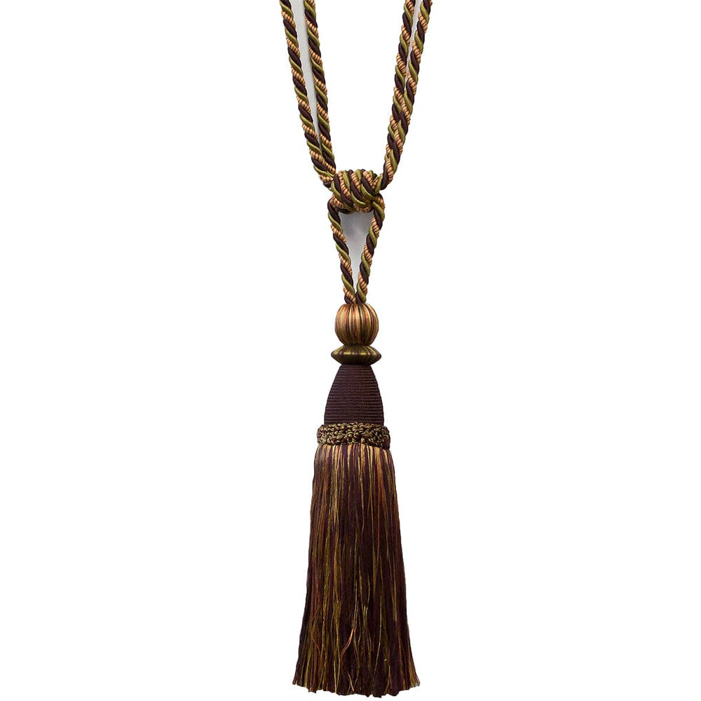 Alhambra 17 Eggplant by Stout Trim Stout Trim Alhambra 17 EggplantTrim ART OF DESIGN TRIM-2 TASSEL FRINGE CHINA </p><p>Repeat: H: 0.000, V: 0.000 12 in - Fabric Carolina -