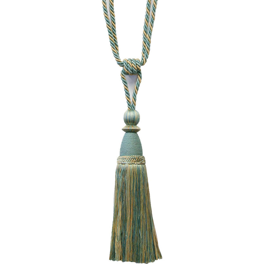 Alhambra 22 Seashore by Stout Designer Trim Art Of Design Trim-2 Tassel Fringe 85% Spun Viscose 15% Cotton CHINA Horizontal: 0 and Vertical: 0 12 in - Swanky Fabrics -