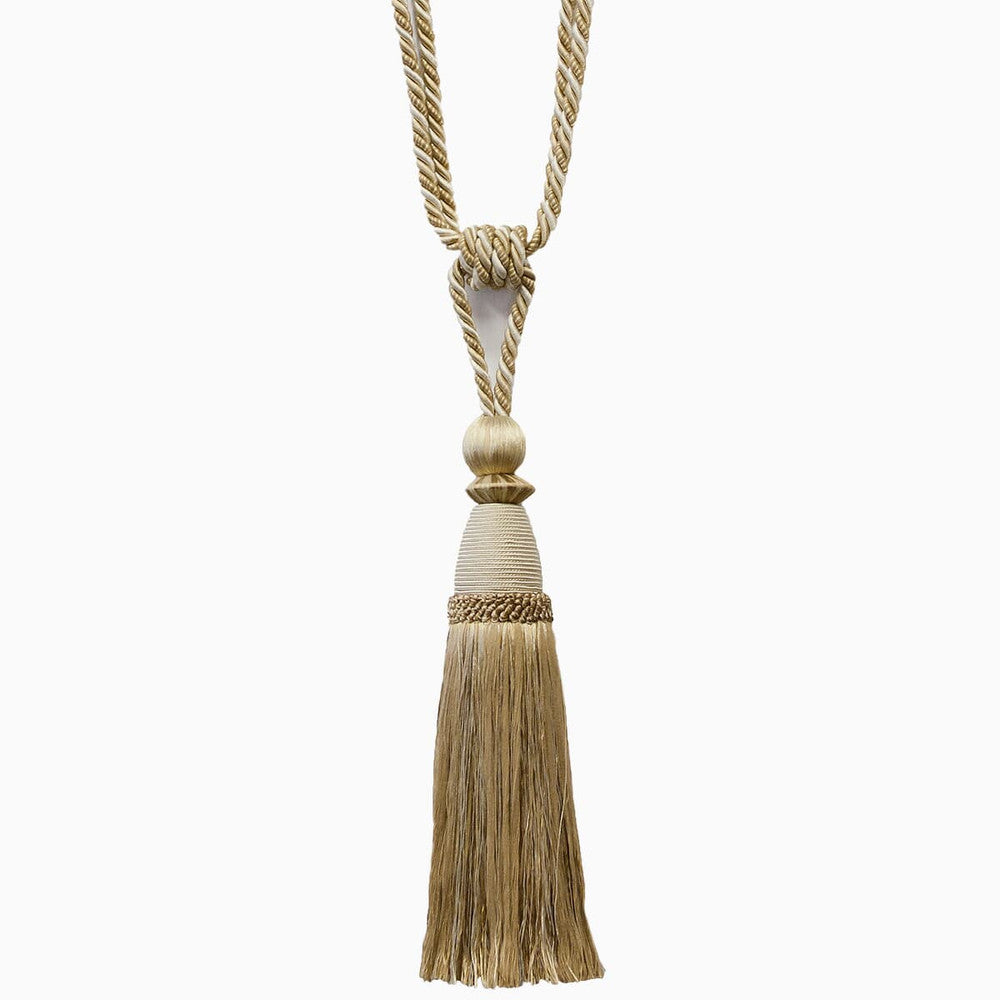 Alhambra 24 Sand by Stout Designer Trim ART OF DESIGN TRIM-2 TASSEL FRINGE 85%SVI 15%COT CHINA Horizontal: 0.000 and Vertical: 0.000 12 in - Swanky Fabrics -