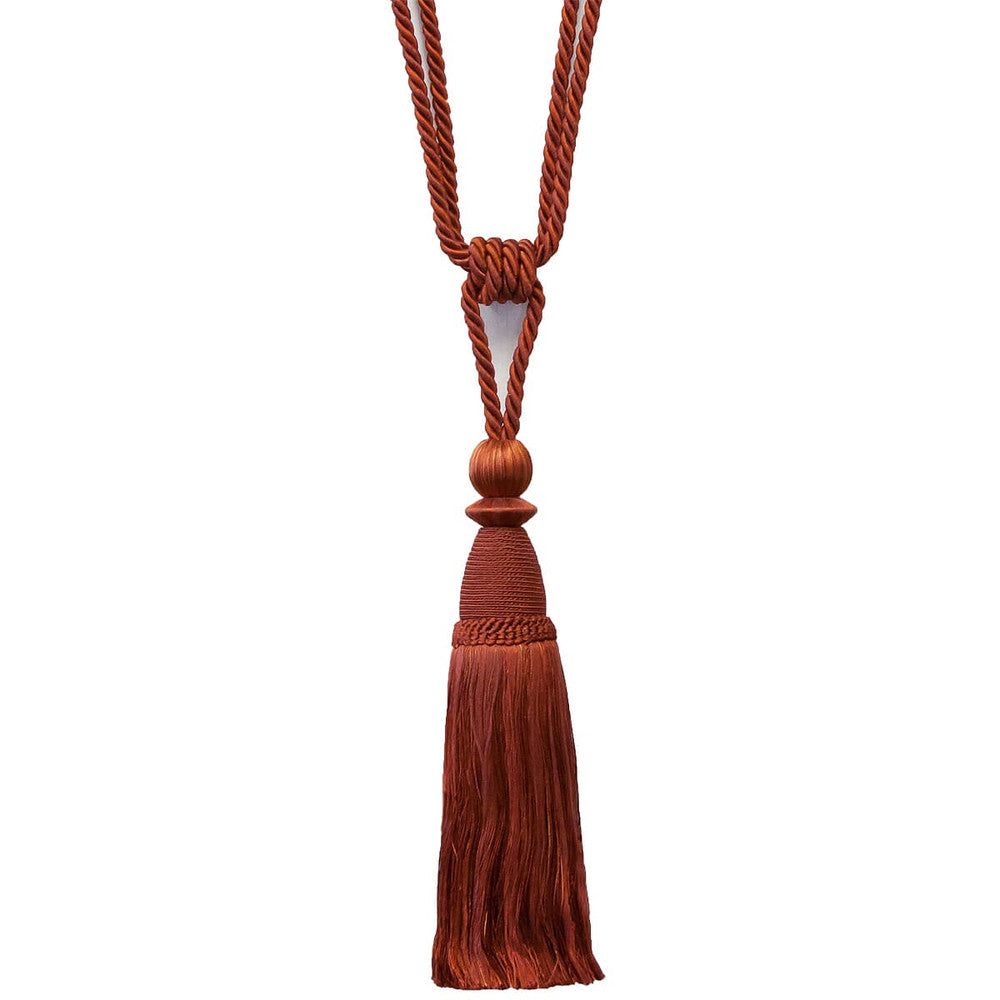 Alhambra 2 Paprika by Stout Designer Trim Art Of Design Trim-2 Tassel Fringe 85% Spun Viscose 15% Cotton CHINA Horizontal: 0 and Vertical: 0 12 in - Swanky Fabrics -