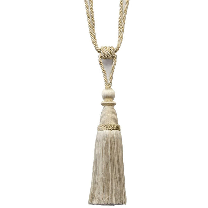 Alhambra 31 Ivory by Stout Designer Trim ART OF DESIGN TRIM-2 TASSEL FRINGE 85%SVI 15%COT CHINA </p><p>Repeat: 0 12 in - Swanky Fabrics -